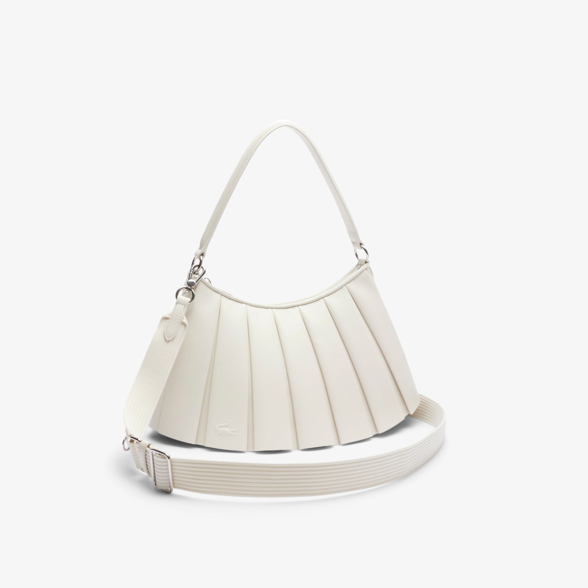Túi Lacoste Unisex Runway Lenglen Chất Liệu Da Cỡ Trung