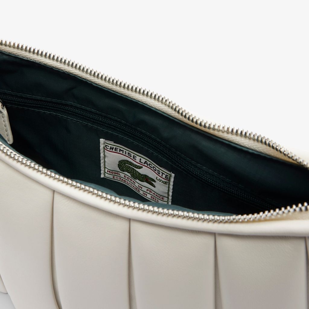 Túi Lacoste Unisex Runway Lenglen Chất Liệu Da Cỡ Trung