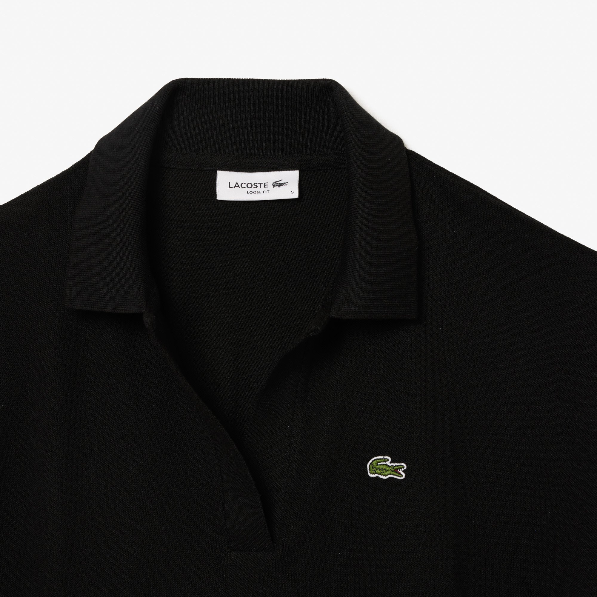 Áo Polo Lacoste Nữ Piqué Dáng Rộng