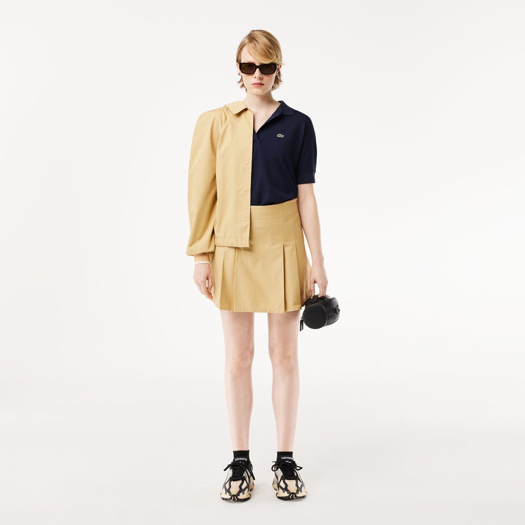 Áo Polo Lacoste Nữ Piqué Dáng Rộng