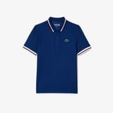 Áo Polo Tennis Lacoste Nữ Cổ Sọc Chống Tia Cực Tím