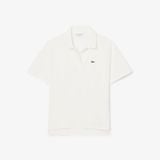 Áo Polo Lacoste Nữ Dáng Rộng Chất Liệu Piqué Mềm Mại