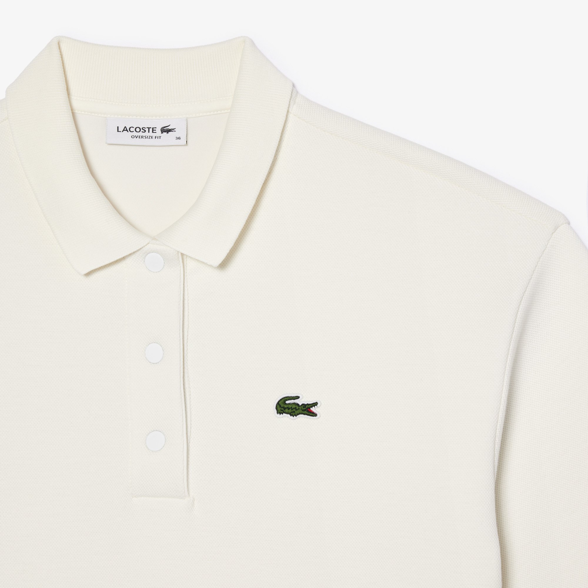 Áo Polo Lacoste Nữ Piqué Oversize