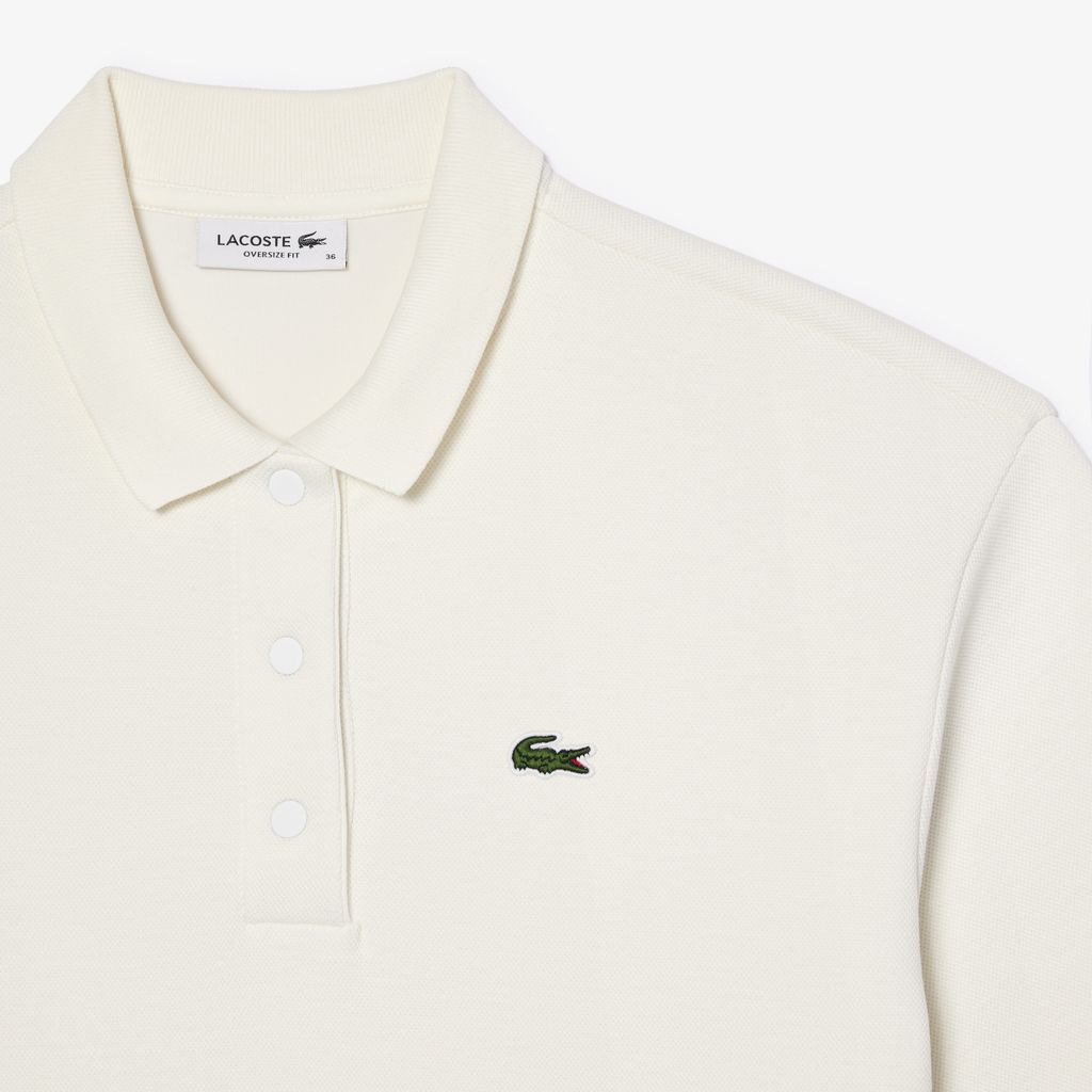 Áo Polo Lacoste Nữ Piqué Oversize