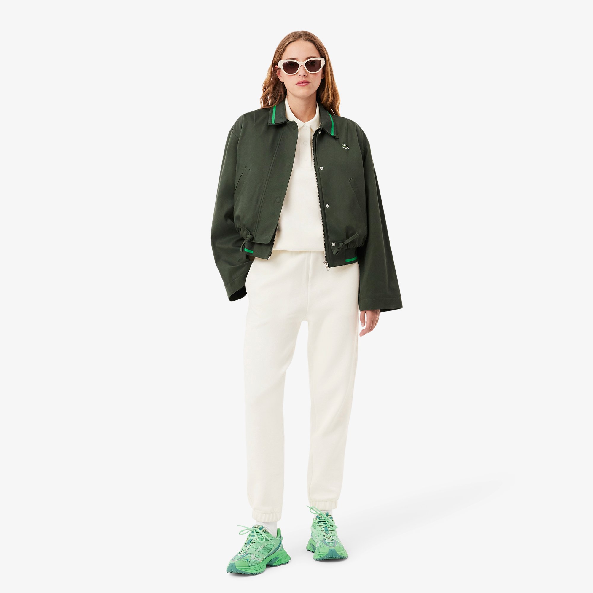 Áo Polo Lacoste Nữ Piqué Oversize