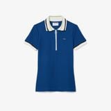 Áo Polo Lacoste Nữ Ôm Dáng Piqué Do Pháp Sản Xuất