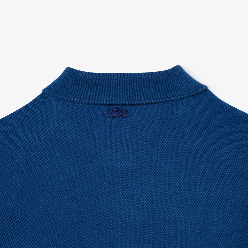 Áo Polo Lacoste Nữ Ôm Dáng Piqué Hiệu Ứng Washed