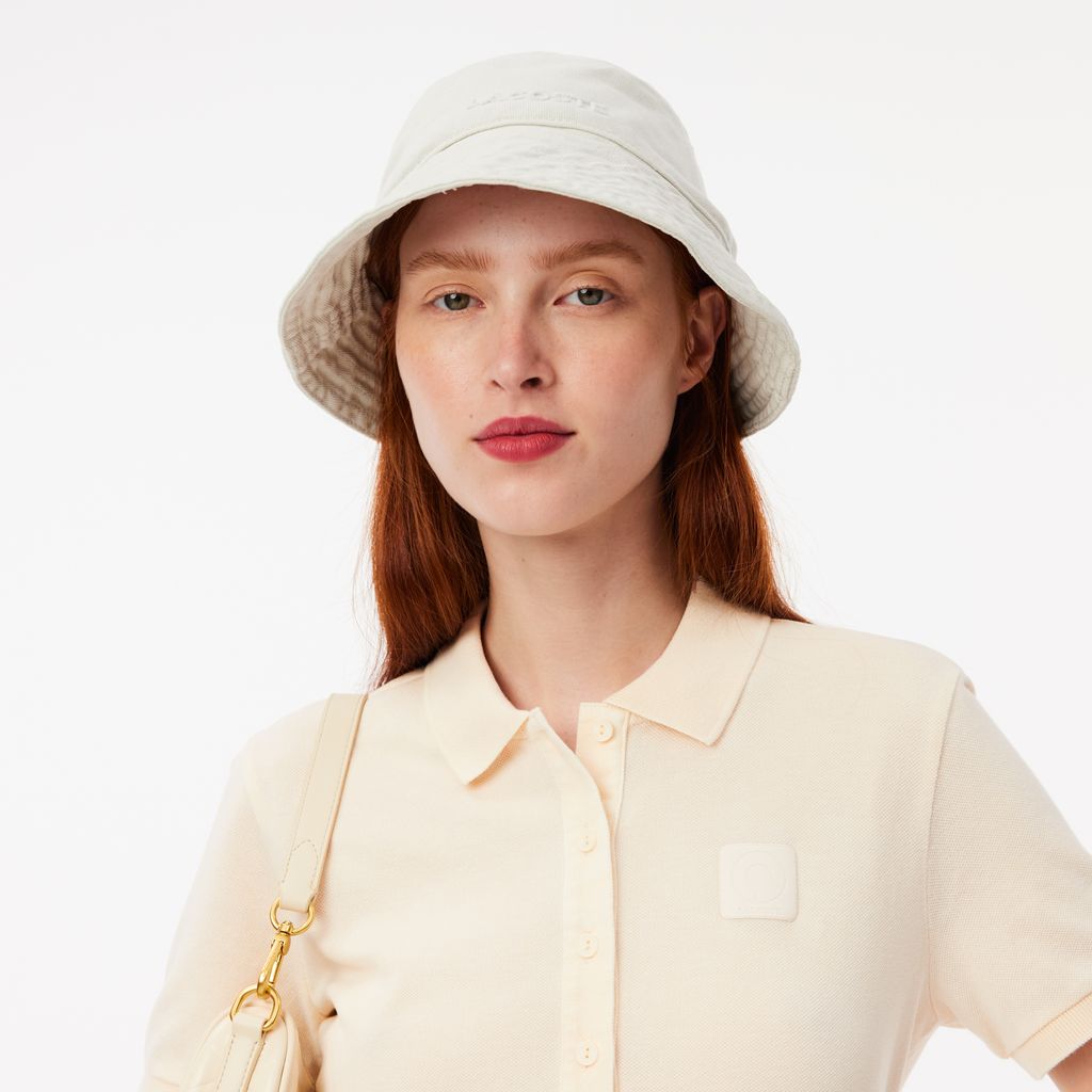 Áo Polo Lacoste Nữ Ôm Dáng Piqué Hiệu Ứng Washed