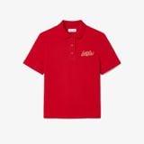 Áo Polo Lacoste Nữ Piqué Tết Nguyên Đán Chất Liệu Co Giãn