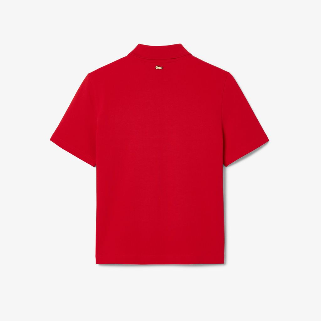 Áo Polo Lacoste Nữ Piqué Tết Nguyên Đán Chất Liệu Co Giãn