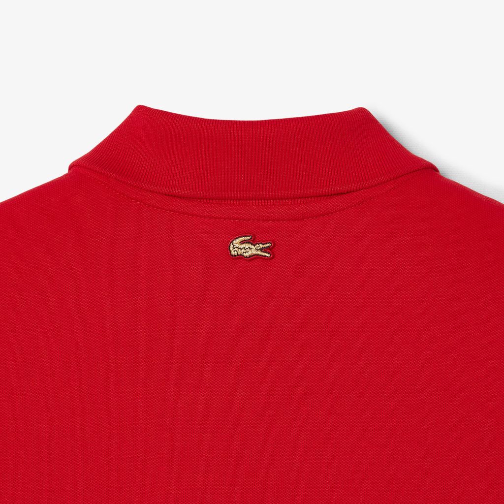 Áo Polo Lacoste Nữ Piqué Tết Nguyên Đán Chất Liệu Co Giãn