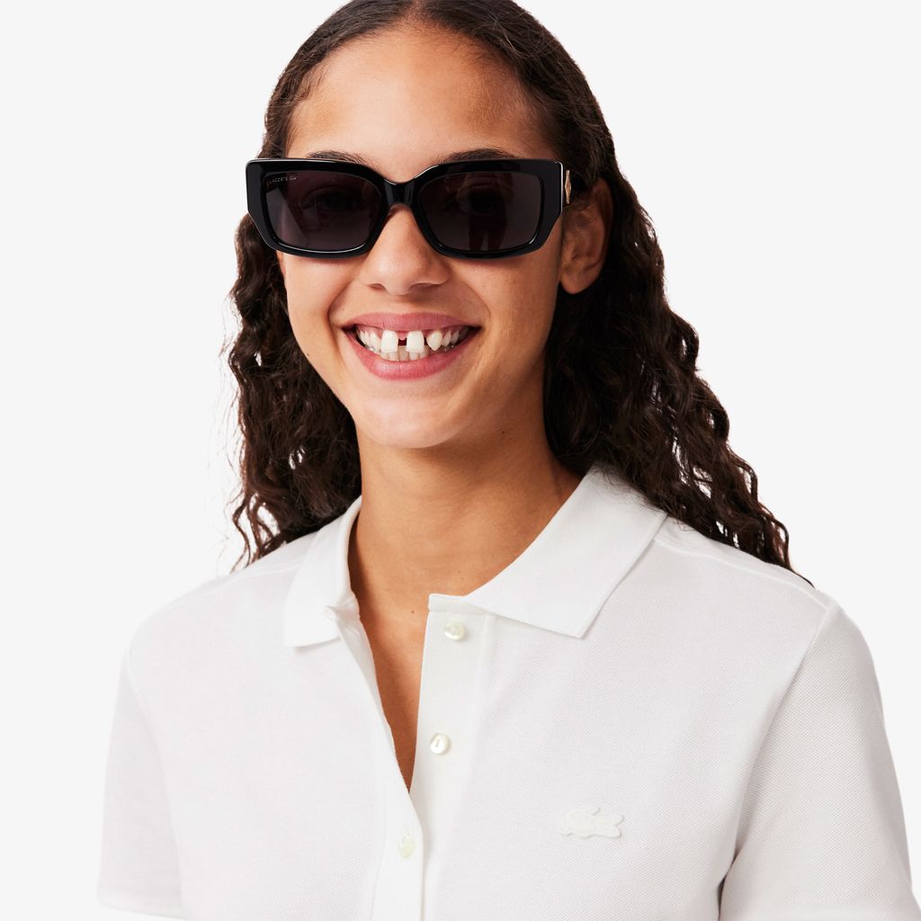 Áo Polo Lacoste Nữ L.12.D Ôm Dáng Chất Liệu Piqué Co Giãn