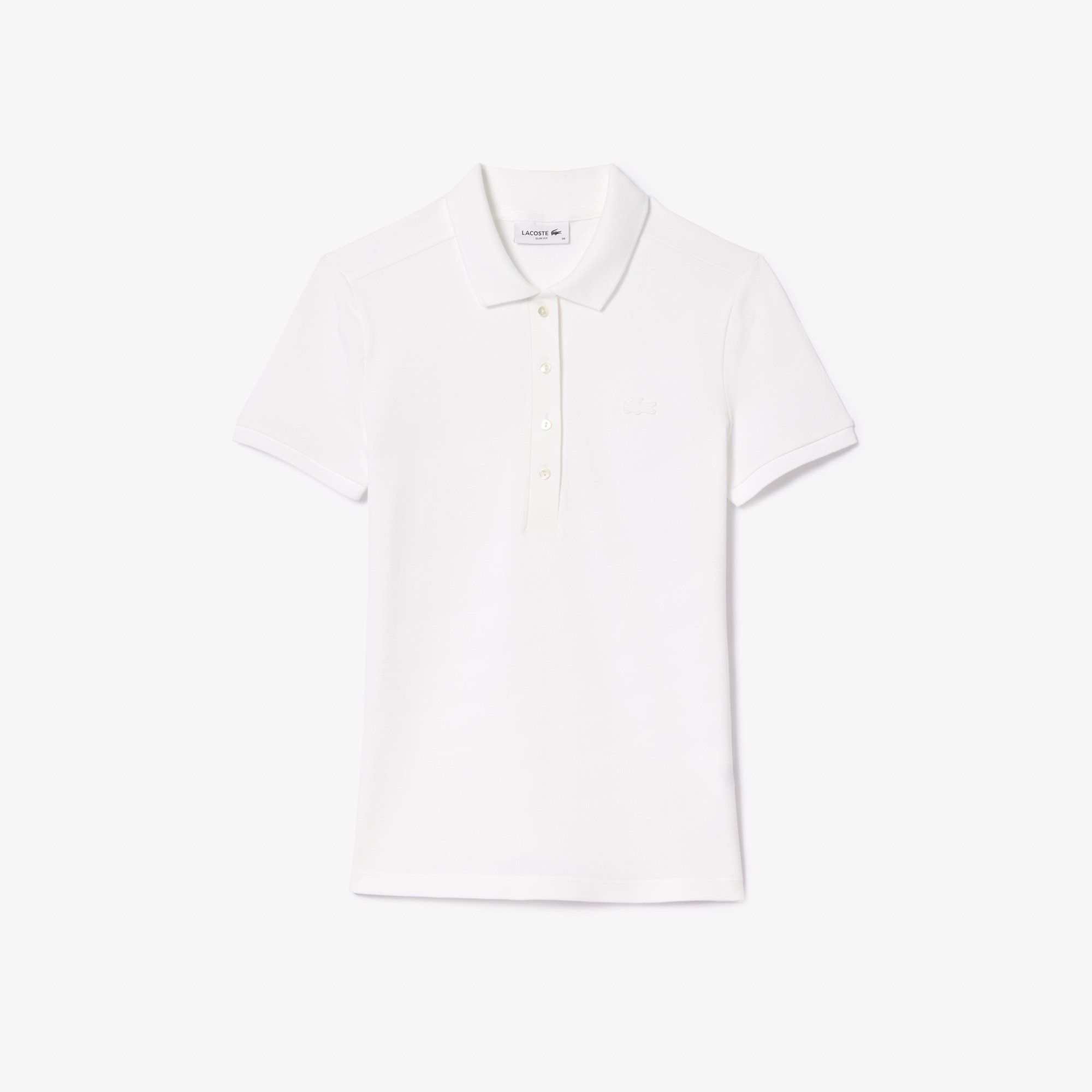 Áo Polo Lacoste Nữ L.12.D Ôm Dáng Chất Liệu Piqué Co Giãn