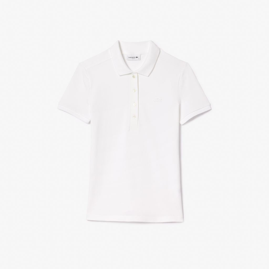 Áo Polo Lacoste Nữ L.12.D Ôm Dáng Chất Liệu Piqué Co Giãn