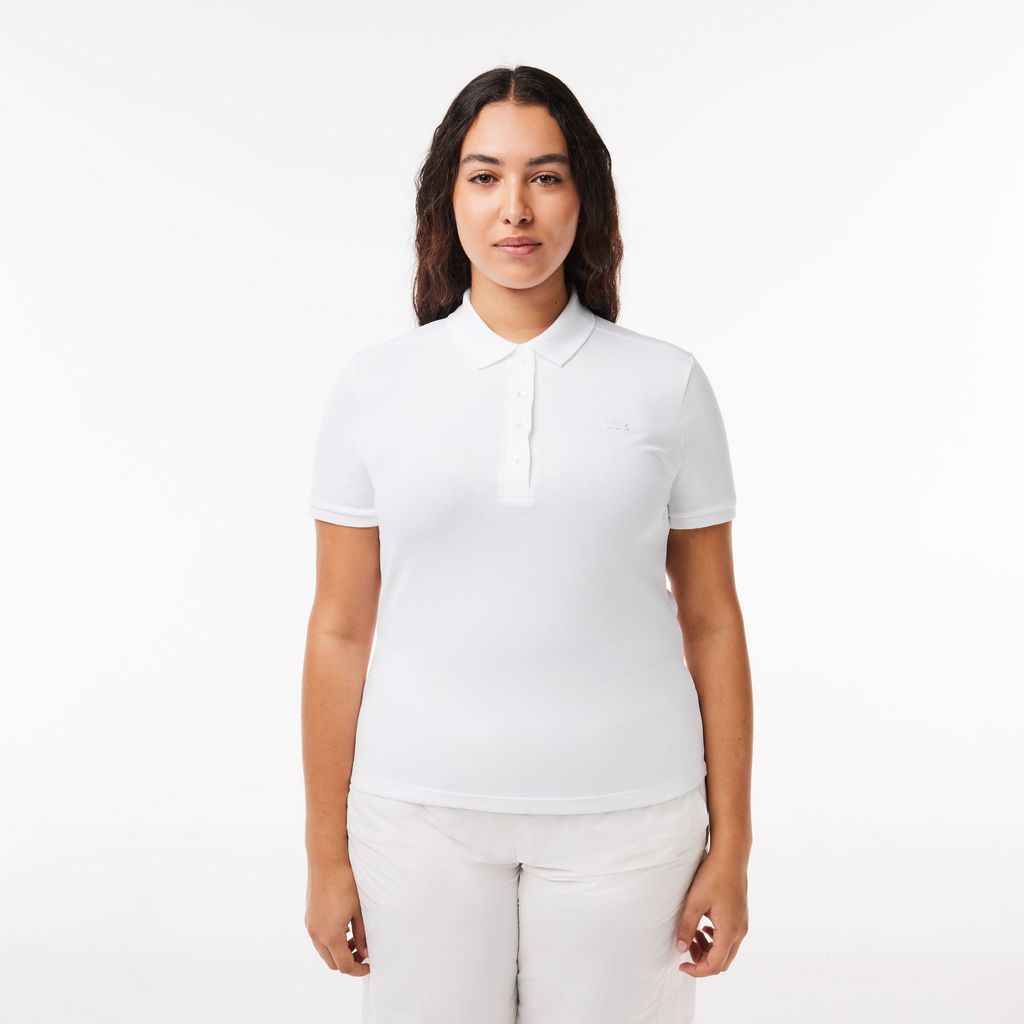 Áo Polo Lacoste Nữ L.12.D Ôm Dáng Chất Liệu Piqué Co Giãn