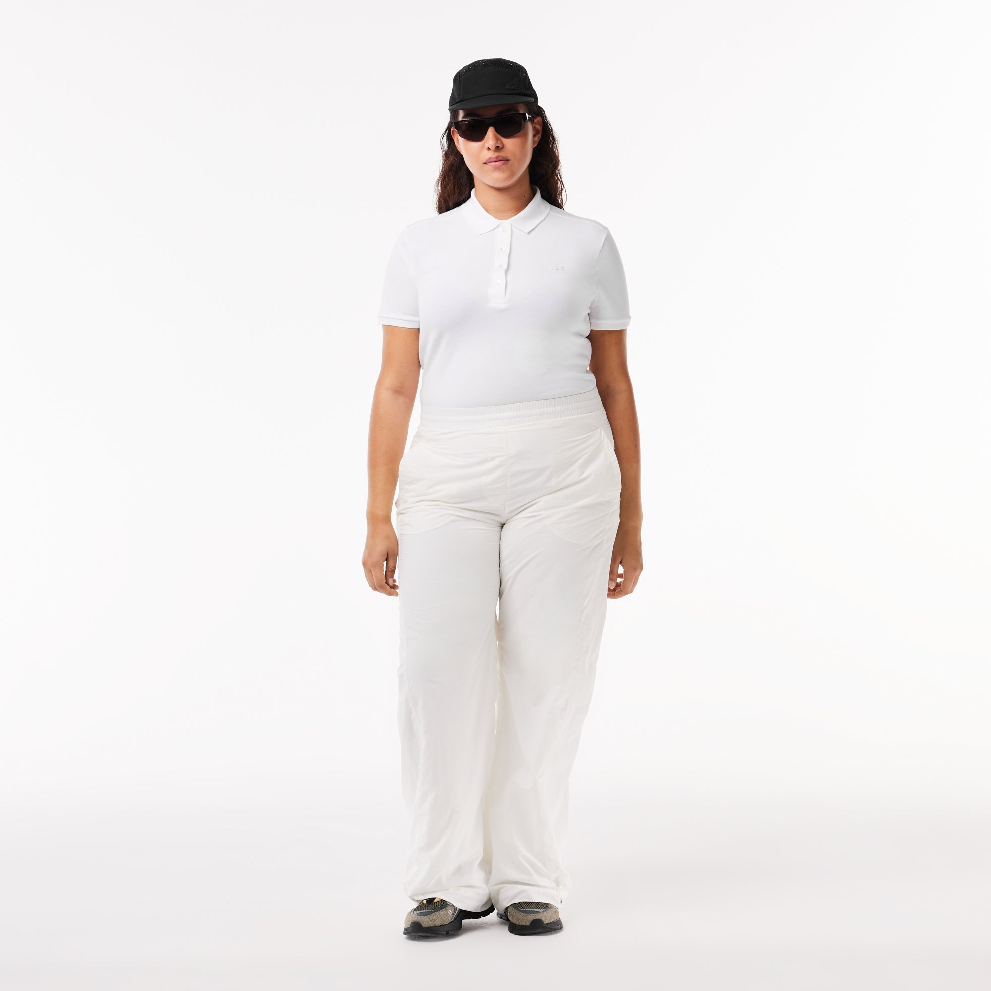 Áo Polo Lacoste Nữ L.12.D Ôm Dáng Chất Liệu Piqué Co Giãn