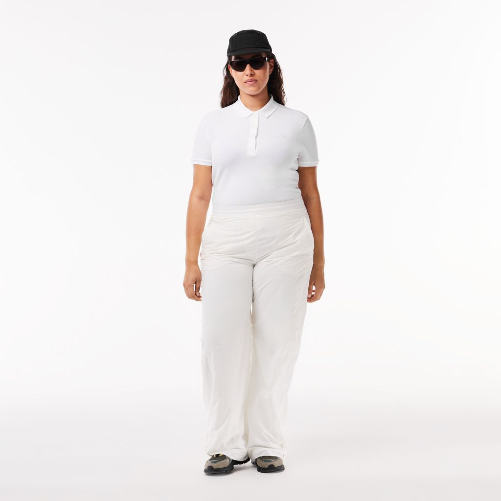 Áo Polo Lacoste Nữ L.12.D Ôm Dáng Chất Liệu Piqué Co Giãn