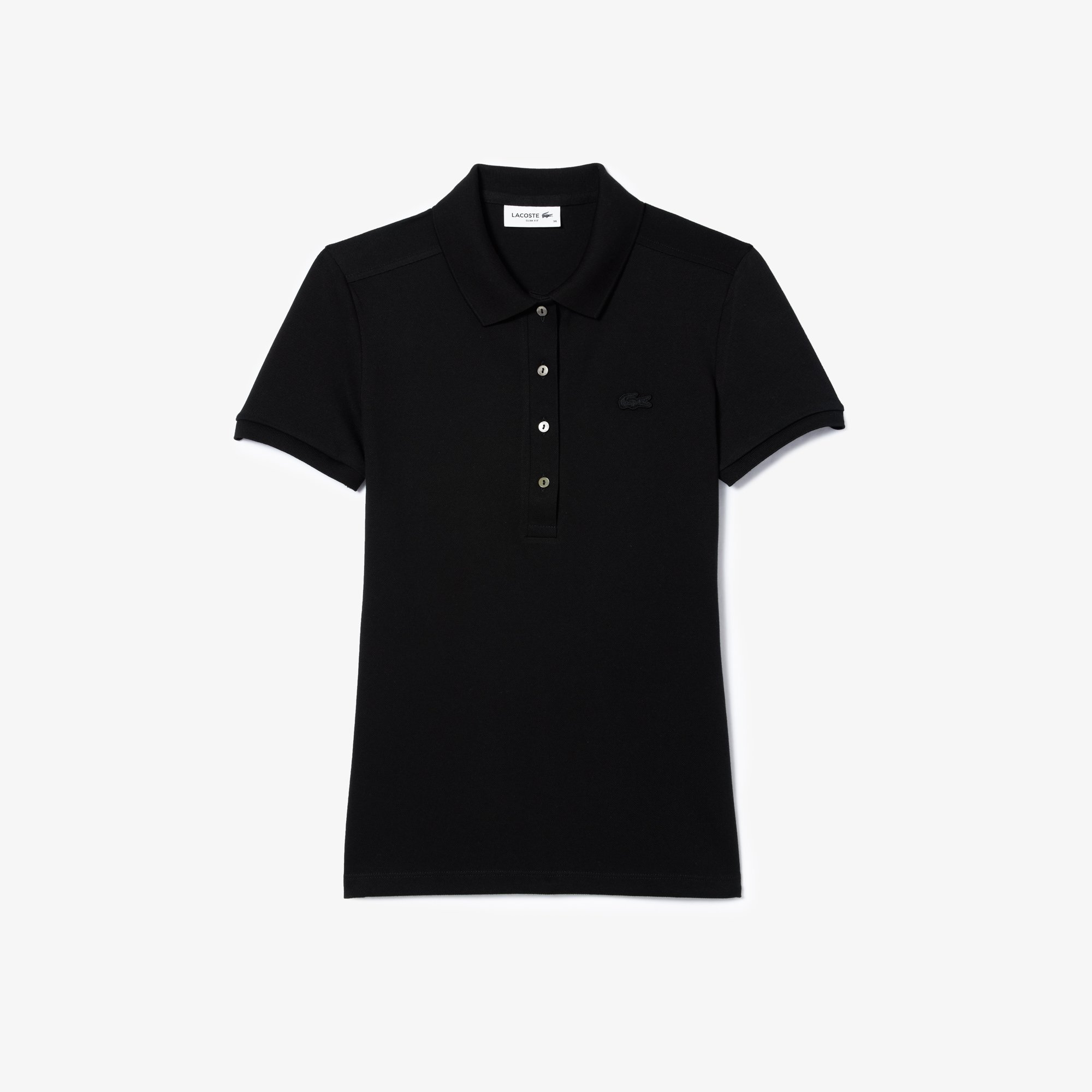 Áo Polo Lacoste Nữ L.12.D Ôm Dáng Chất Liệu Piqué Co Giãn