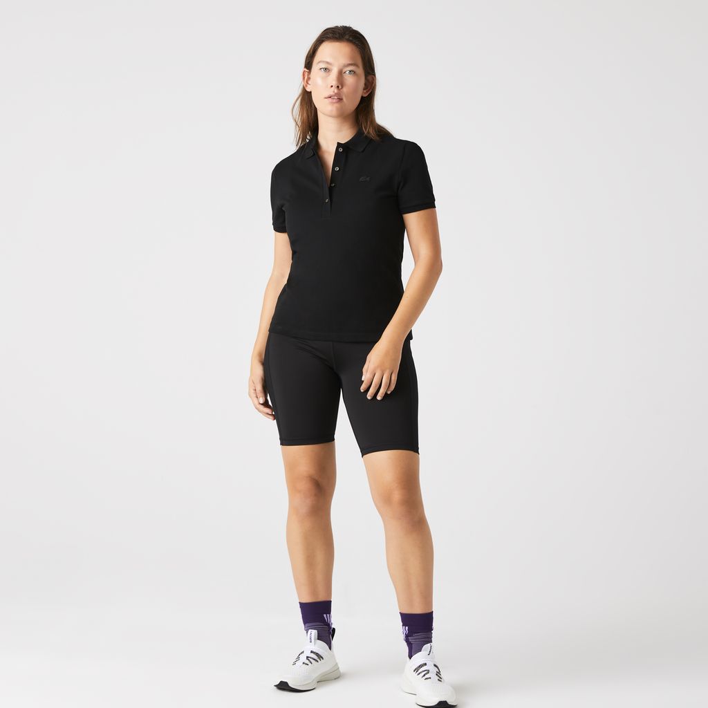 Áo Polo Lacoste Nữ L.12.D Ôm Dáng Chất Liệu Piqué Co Giãn
