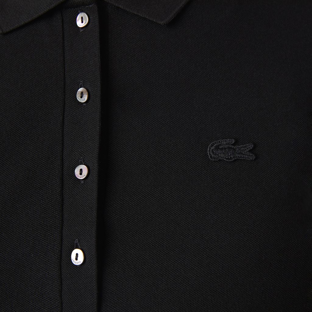 Áo Polo Lacoste Nữ L.12.D Ôm Dáng Chất Liệu Piqué Co Giãn