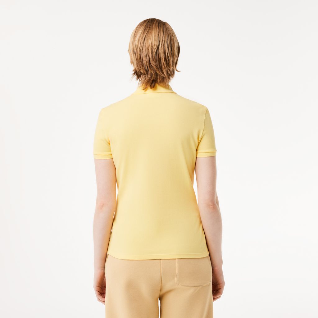 Áo Polo Lacoste Nữ L.12.D Ôm Dáng Chất Liệu Piqué Co Giãn