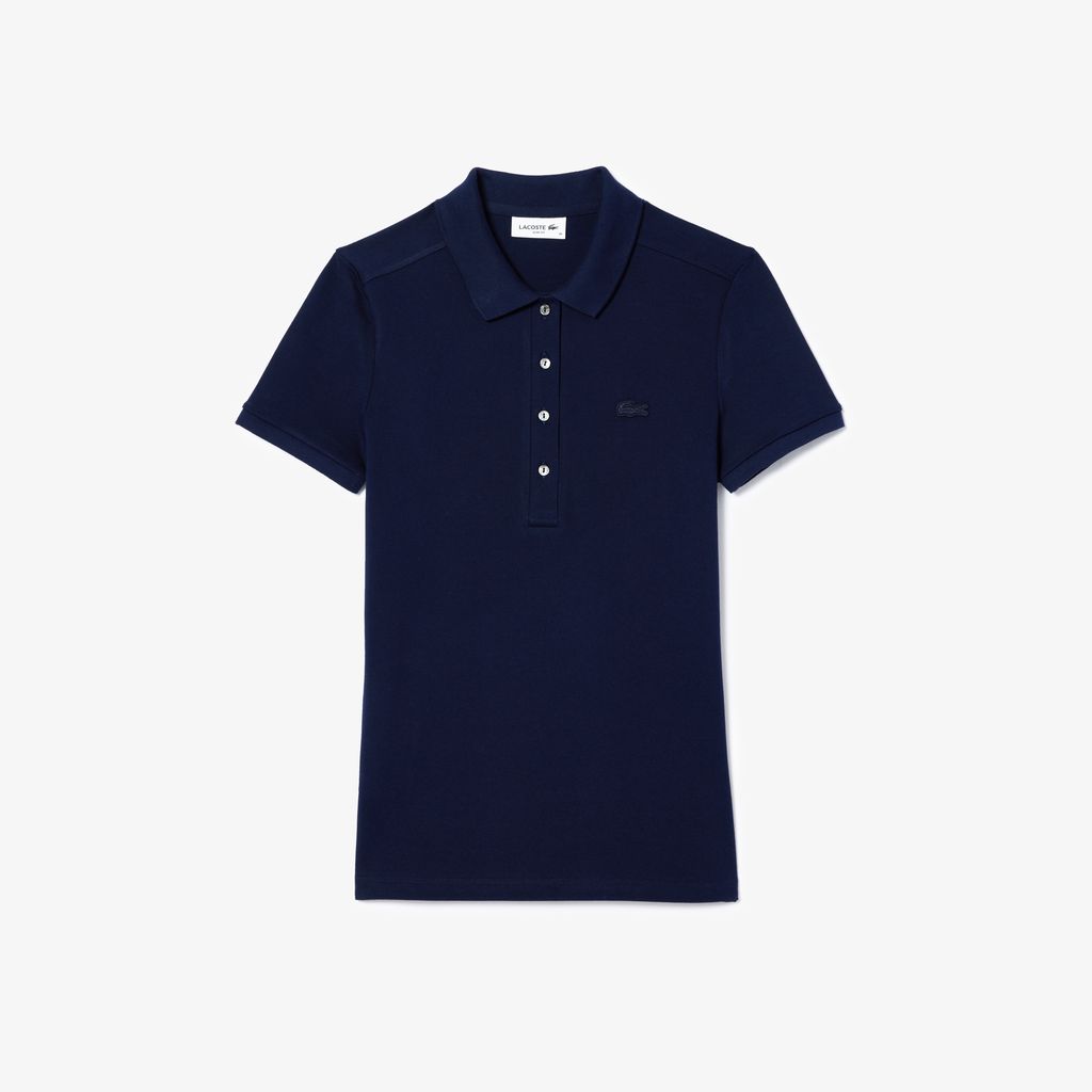 Áo Polo Lacoste Nữ L.12.D Ôm Dáng Chất Liệu Piqué Co Giãn