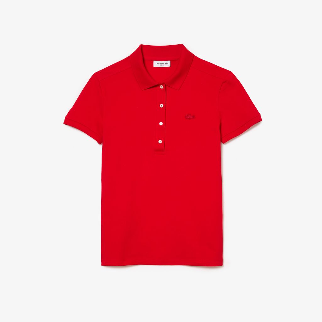 Áo Polo Lacoste Nữ L.12.D Ôm Dáng Chất Liệu Piqué Co Giãn