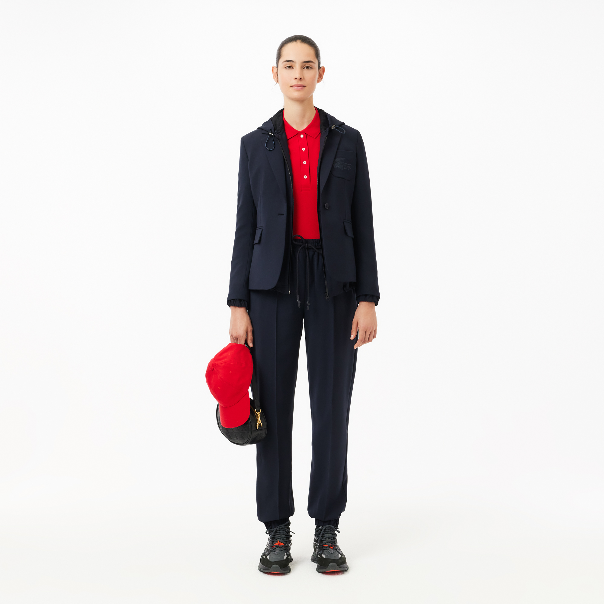 Áo Polo Lacoste Nữ L.12.D Ôm Dáng Chất Liệu Piqué Co Giãn