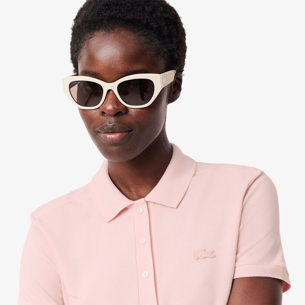 Áo Polo Lacoste Nữ L.12.D Ôm Dáng Chất Liệu Piqué Co Giãn