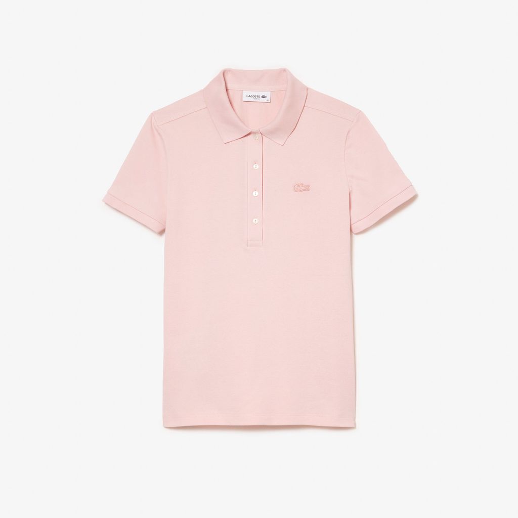 Áo Polo Lacoste Nữ L.12.D Ôm Dáng Chất Liệu Piqué Co Giãn