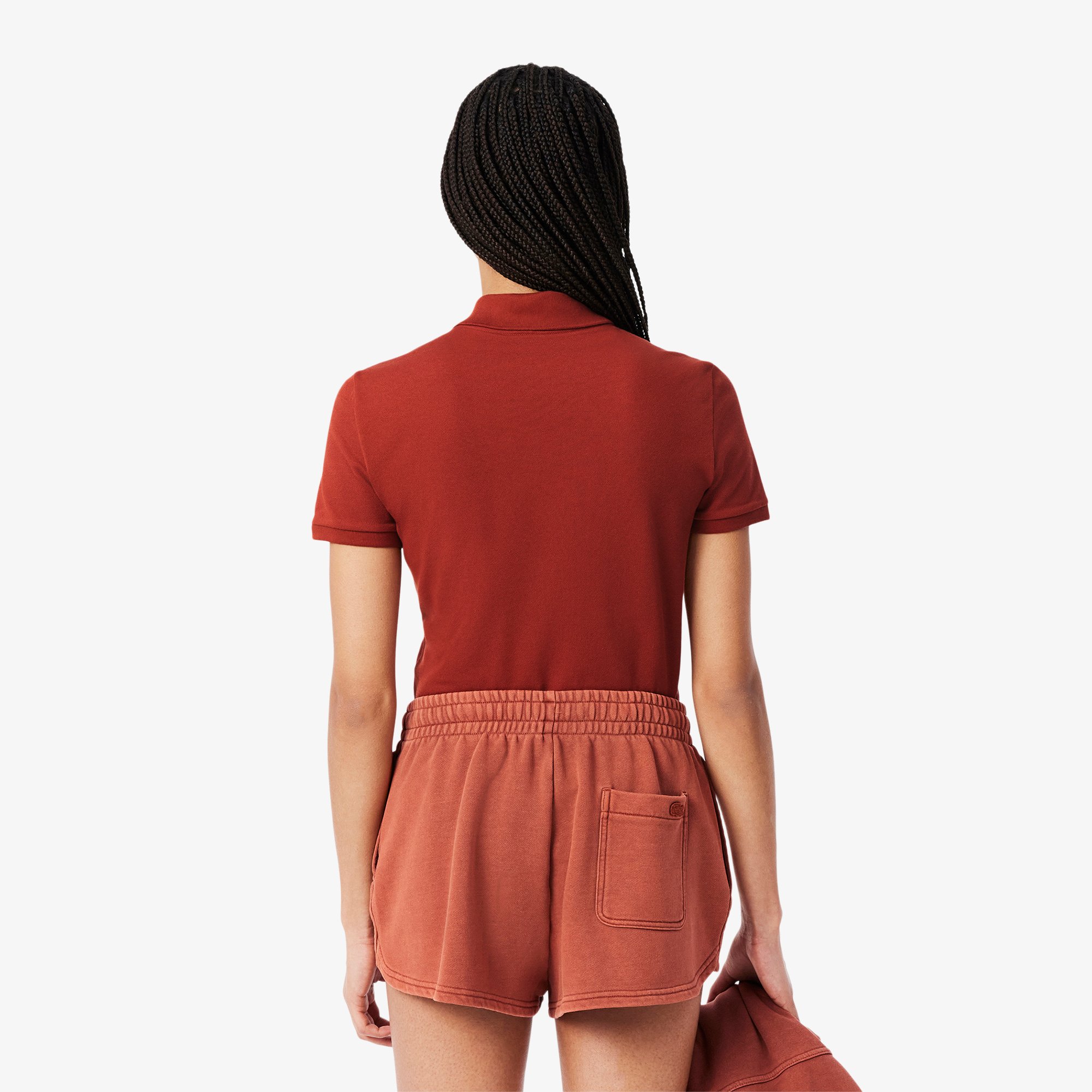 Áo Polo Lacoste Nữ L.12.D Ôm Dáng Chất Liệu Piqué Co Giãn