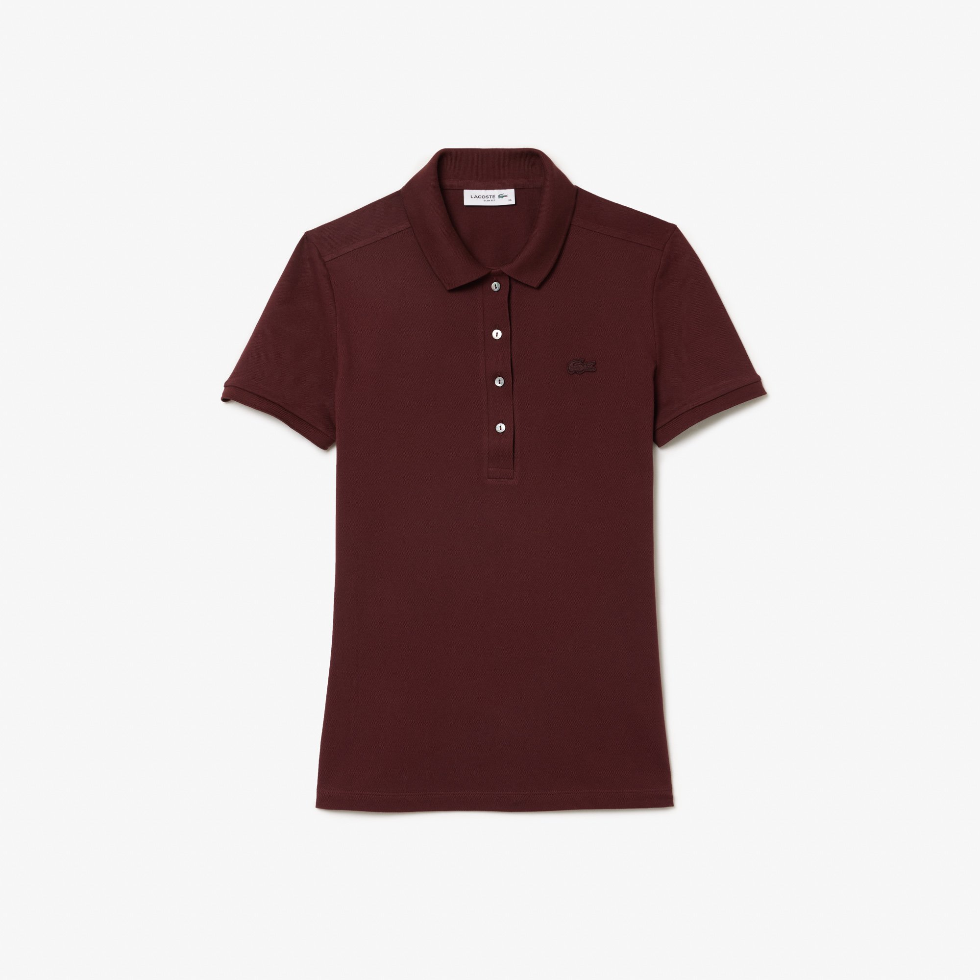 Áo Polo Lacoste Nữ L.12.D Ôm Dáng Chất Liệu Piqué Co Giãn