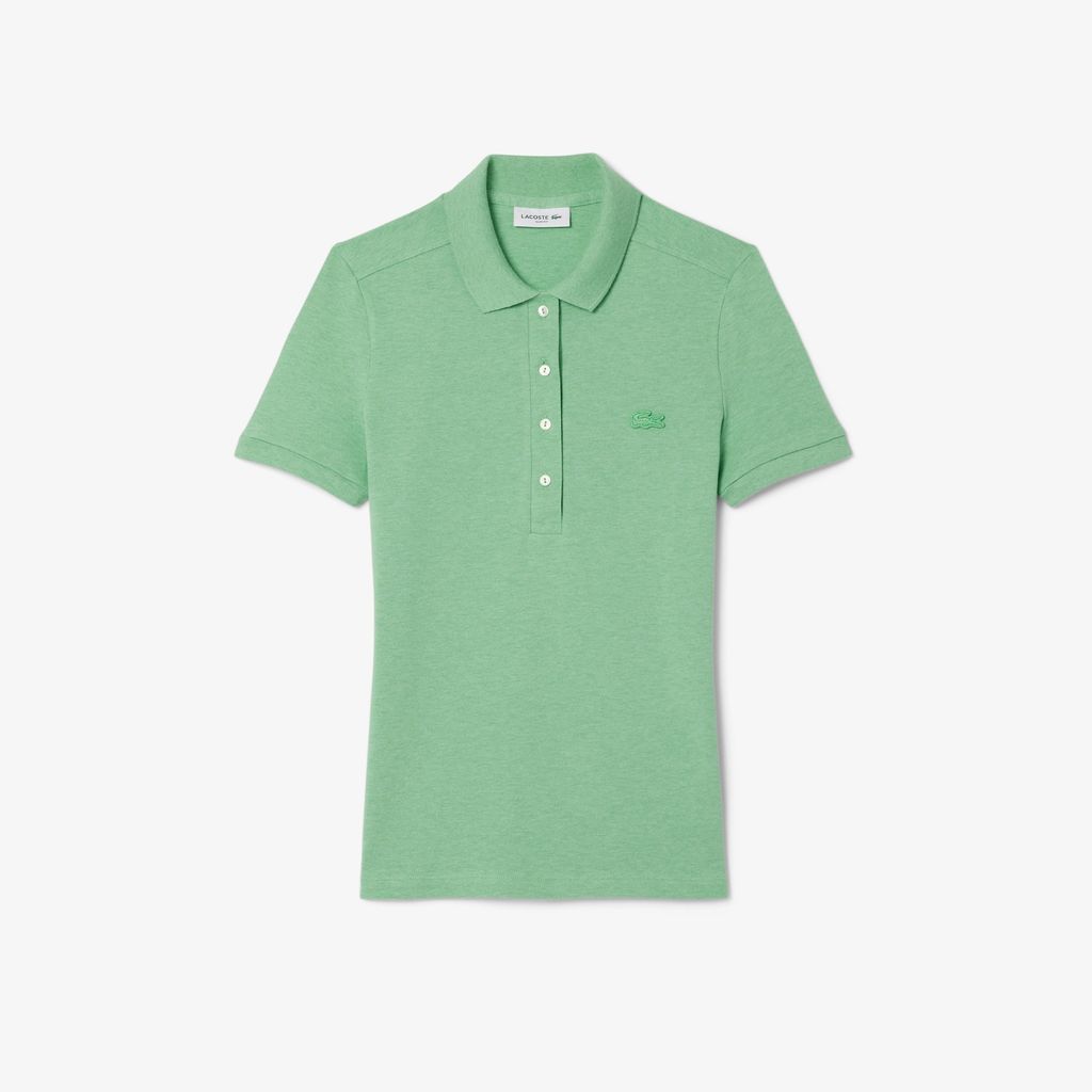 Áo Polo Lacoste Nữ L.12.D Ôm Dáng Chất Liệu Piqué Co Giãn