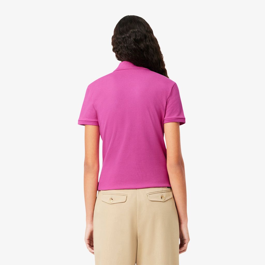 Áo Polo Lacoste Nữ L.12.D Ôm Dáng Chất Liệu Piqué Co Giãn