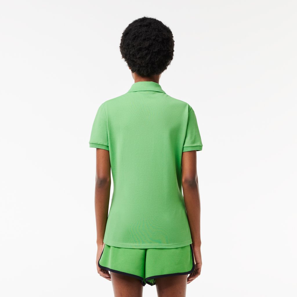 Áo Polo Lacoste Nữ L.12.D Ôm Dáng Chất Liệu Piqué Co Giãn