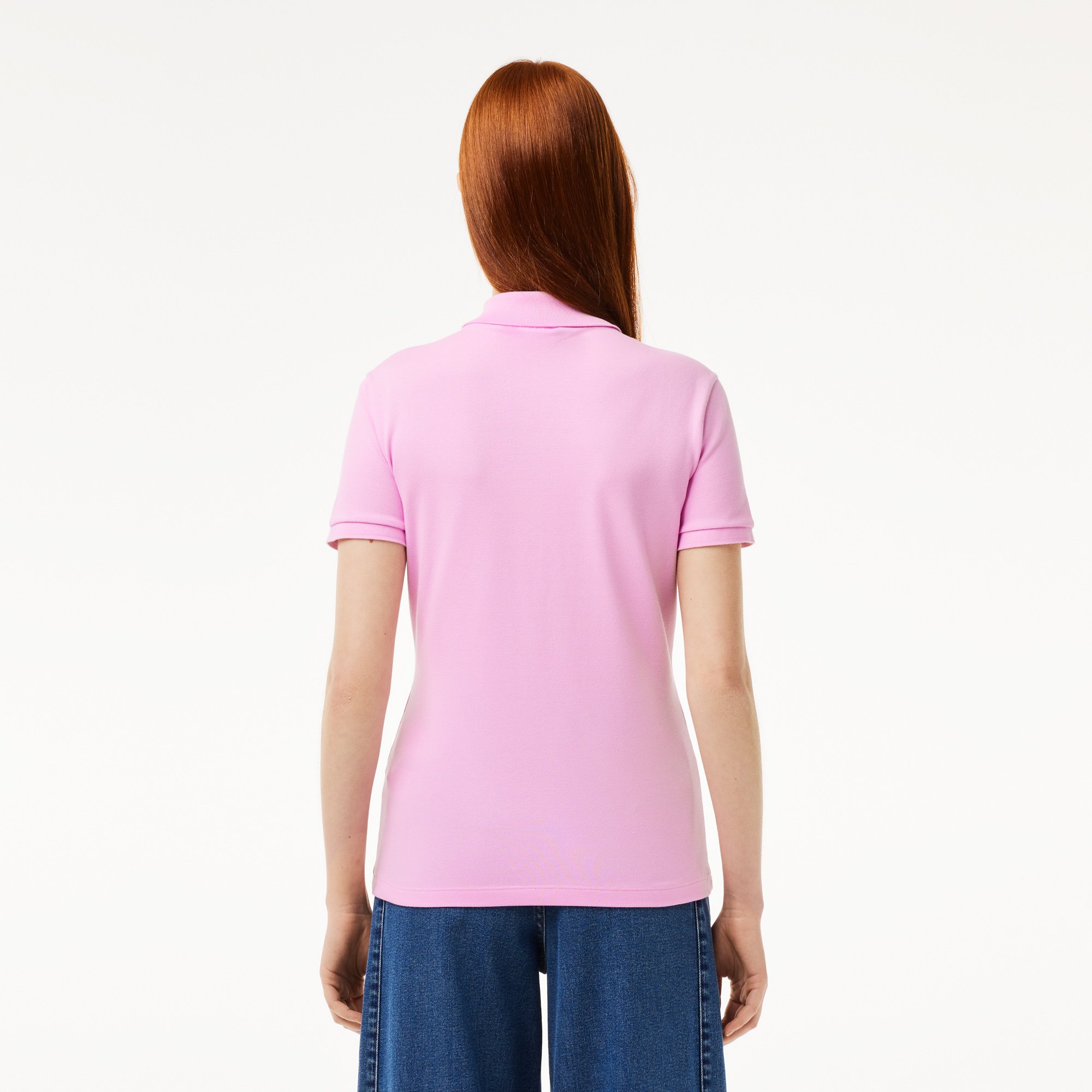 Áo Polo Lacoste Nữ L.12.D Ôm Dáng Chất Liệu Piqué Co Giãn