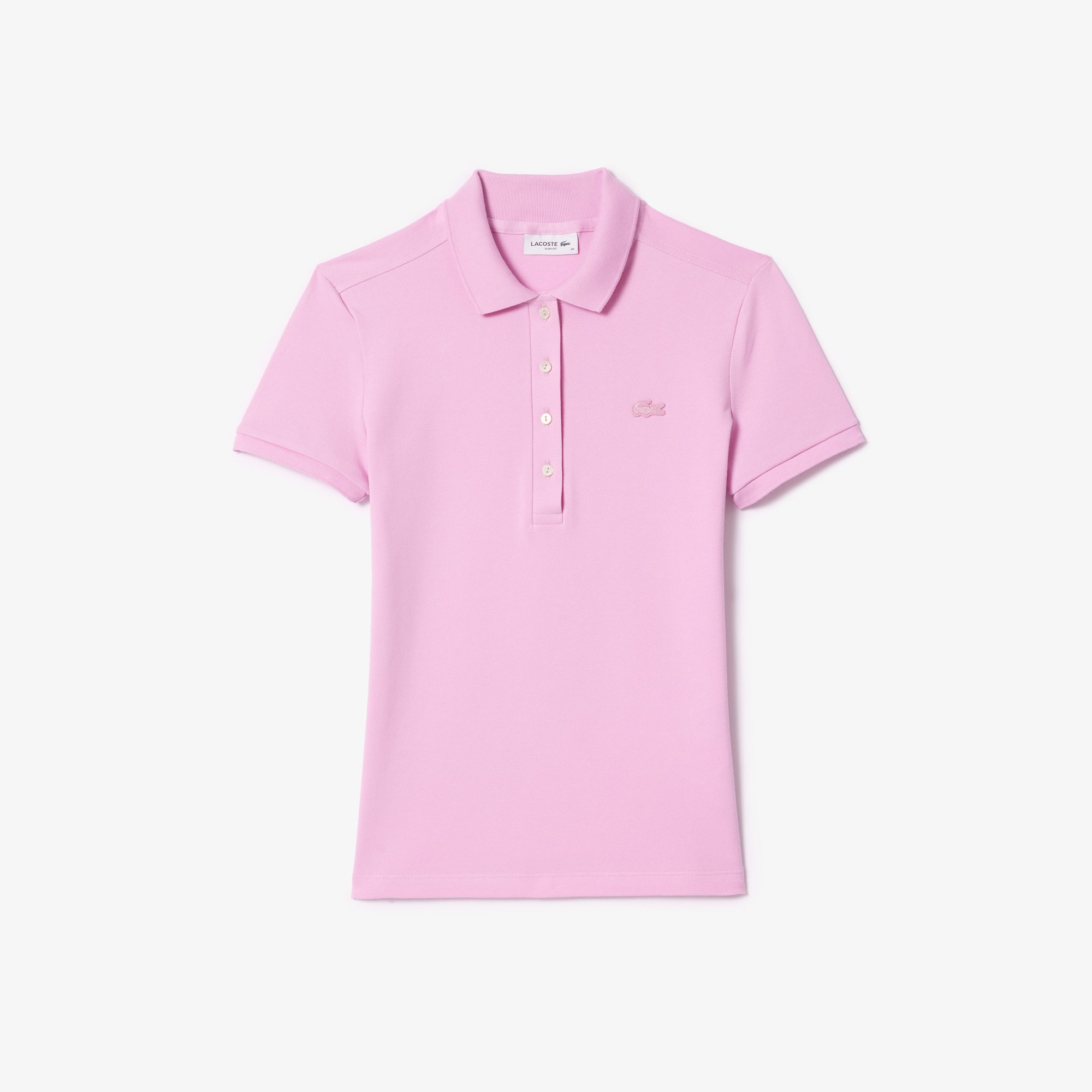 Áo Polo Lacoste Nữ L.12.D Ôm Dáng Chất Liệu Piqué Co Giãn