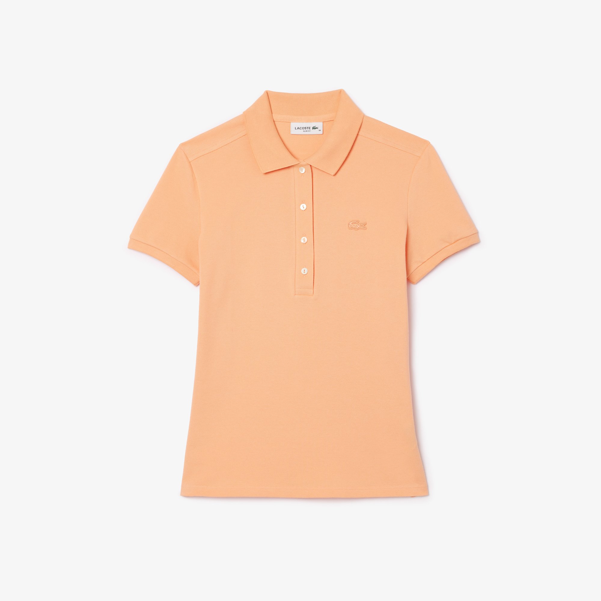 Áo Polo Lacoste Nữ L.12.D Ôm Dáng Chất Liệu Piqué Co Giãn