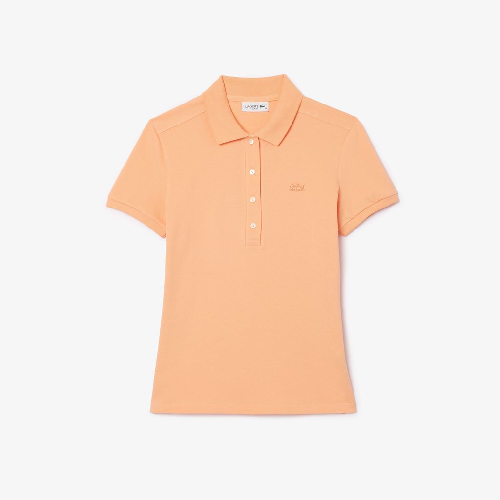 Áo Polo Lacoste Nữ L.12.D Ôm Dáng Chất Liệu Piqué Co Giãn