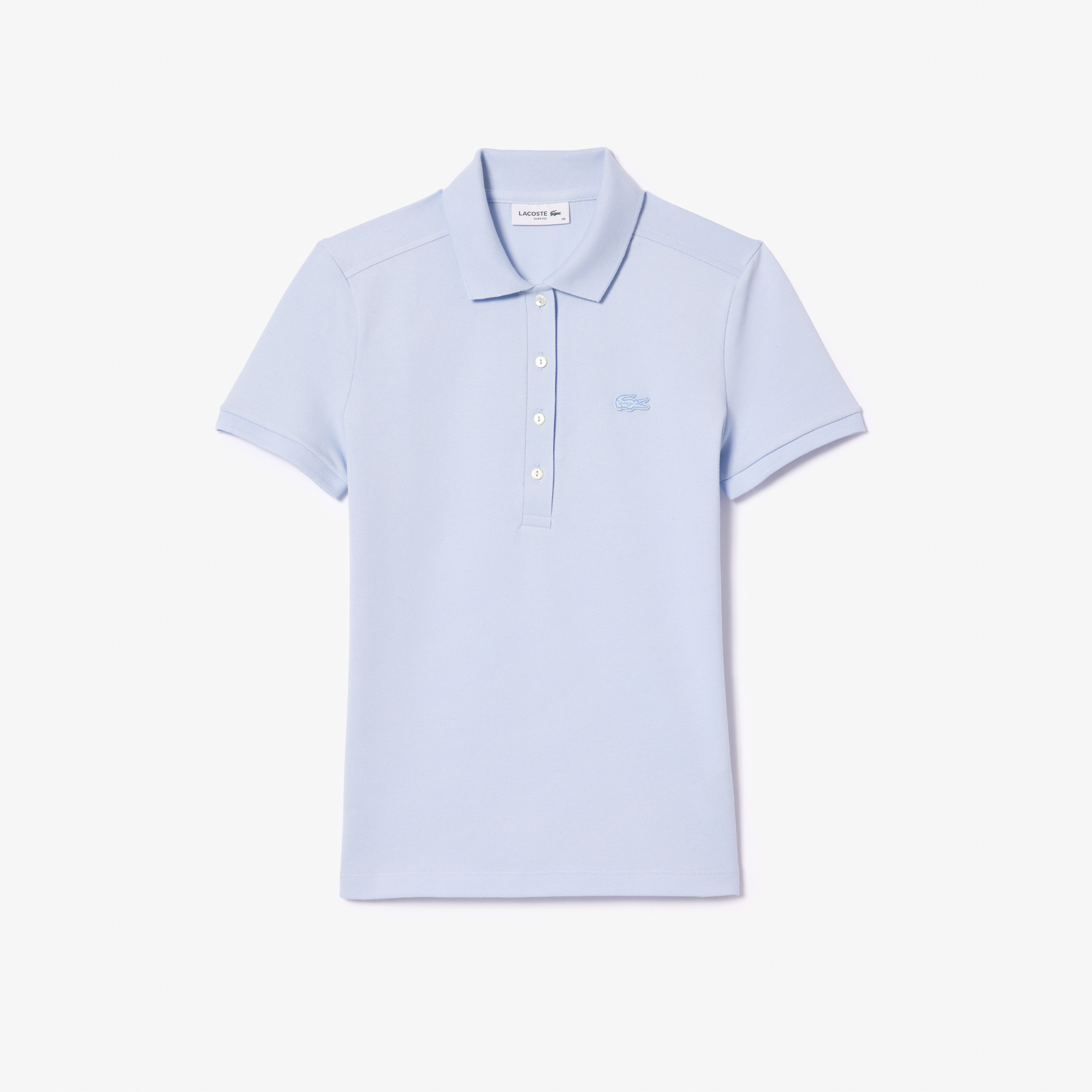 Áo Polo Lacoste Nữ L.12.D Ôm Dáng Chất Liệu Piqué Co Giãn