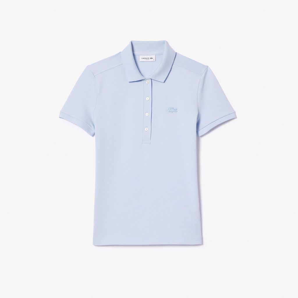 Áo Polo Lacoste Nữ L.12.D Ôm Dáng Chất Liệu Piqué Co Giãn