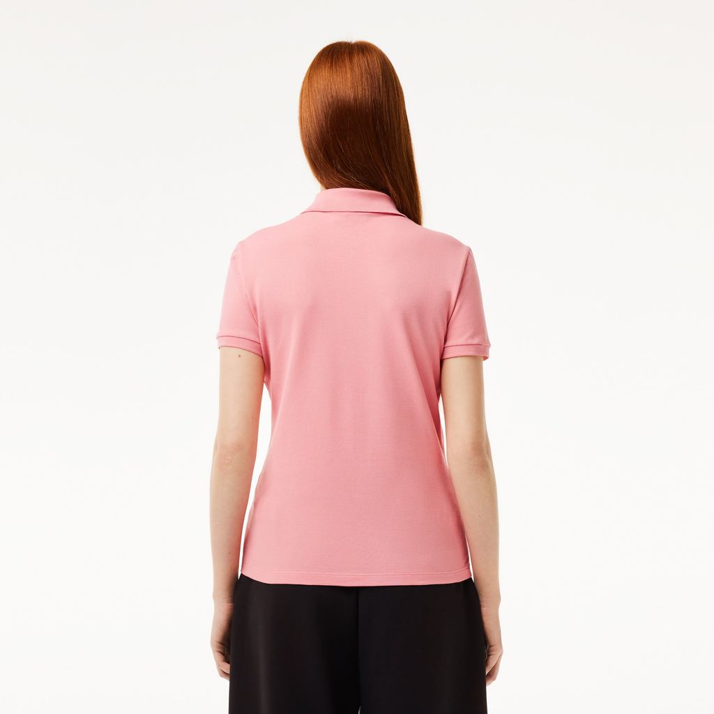 Áo Polo Lacoste Nữ L.12.D Ôm Dáng Chất Liệu Piqué Co Giãn