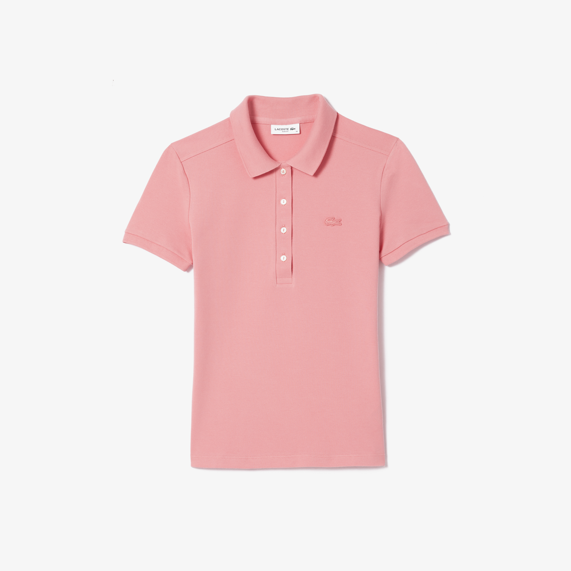 Áo Polo Lacoste Nữ L.12.D Ôm Dáng Chất Liệu Piqué Co Giãn