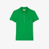 Áo Polo Lacoste Nữ L.12.D Ôm Dáng Chất Liệu Piqué Co Giãn