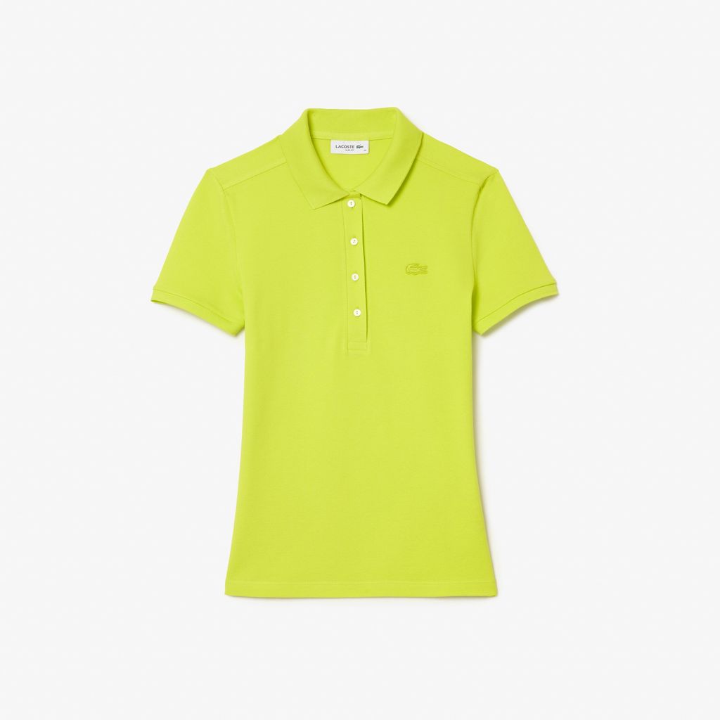Áo Polo Lacoste Nữ L.12.D Ôm Dáng Chất Liệu Piqué Co Giãn
