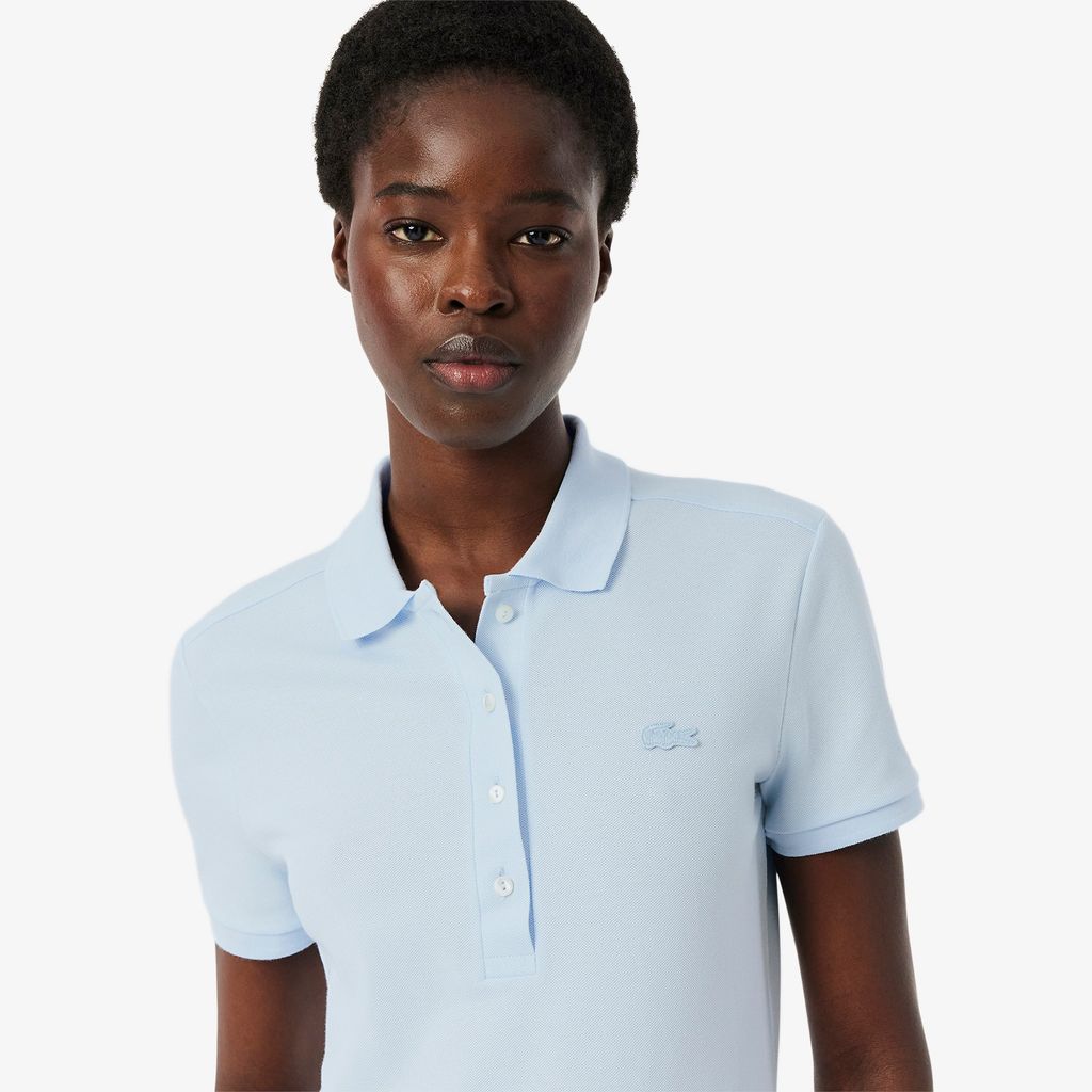 Áo Polo Lacoste Nữ L.12.D Ôm Dáng Chất Liệu Piqué Co Giãn