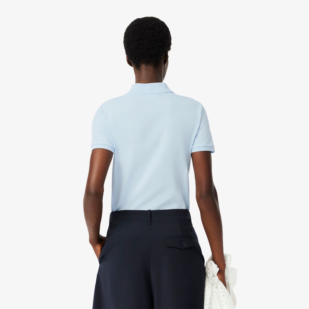 Áo Polo Lacoste Nữ L.12.D Ôm Dáng Chất Liệu Piqué Co Giãn