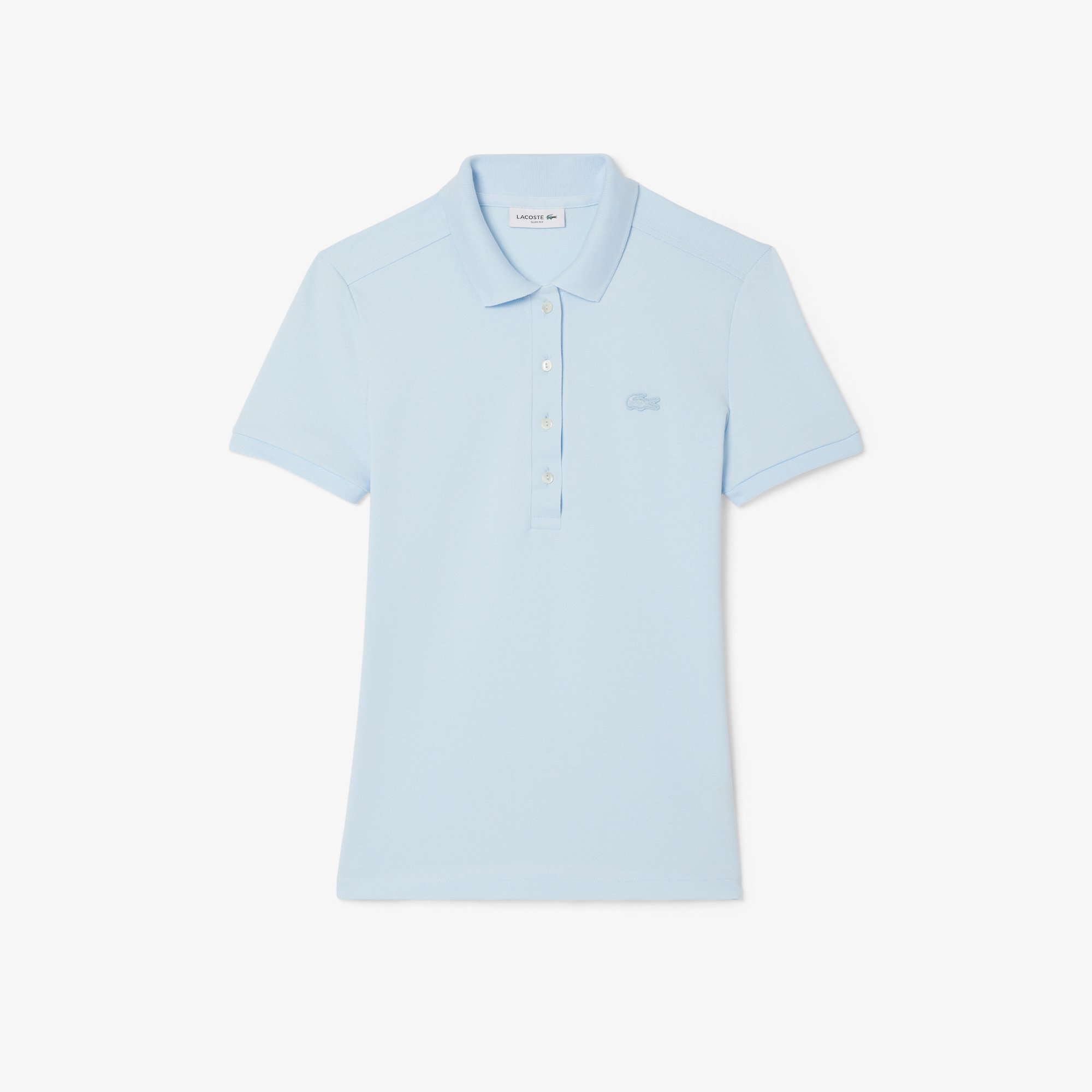 Áo Polo Lacoste Nữ L.12.D Ôm Dáng Chất Liệu Piqué Co Giãn