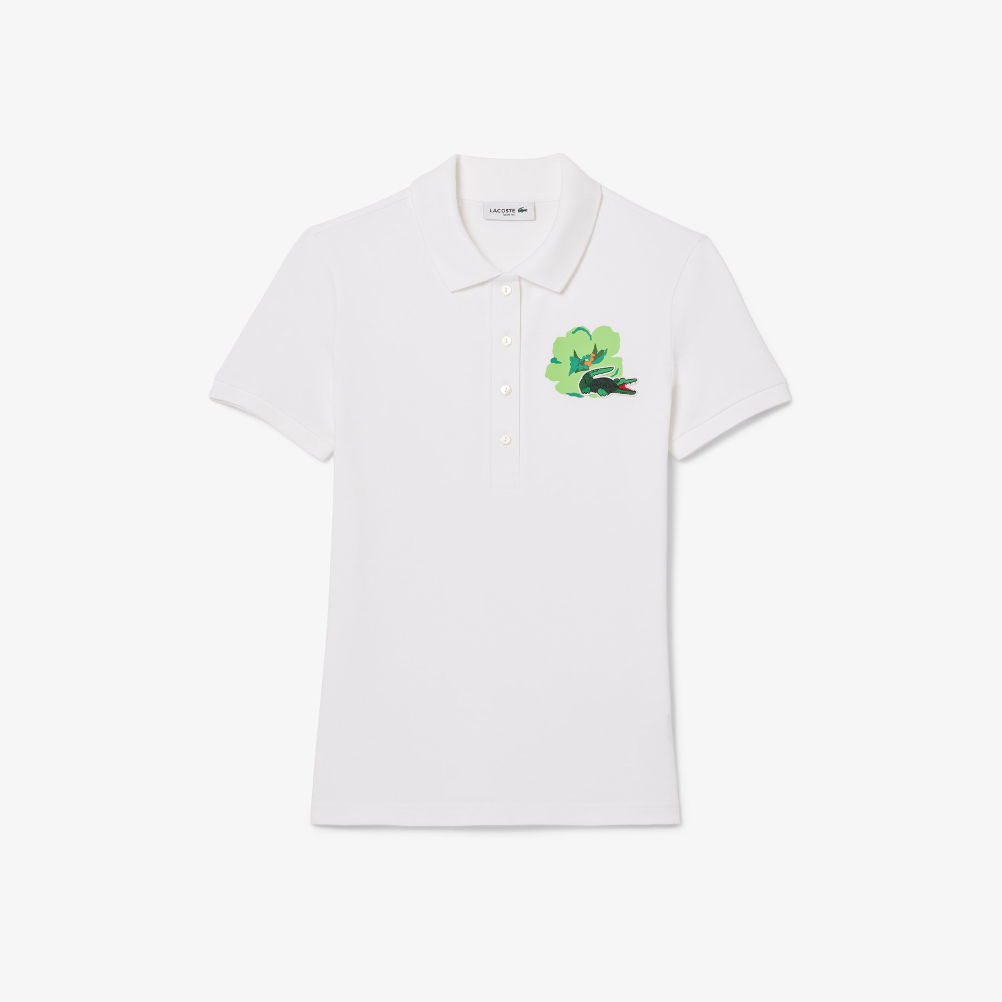 Áo Polo Lacoste Nữ L.12.D Ôm Dáng Chất Liệu Cotton Co Dãn