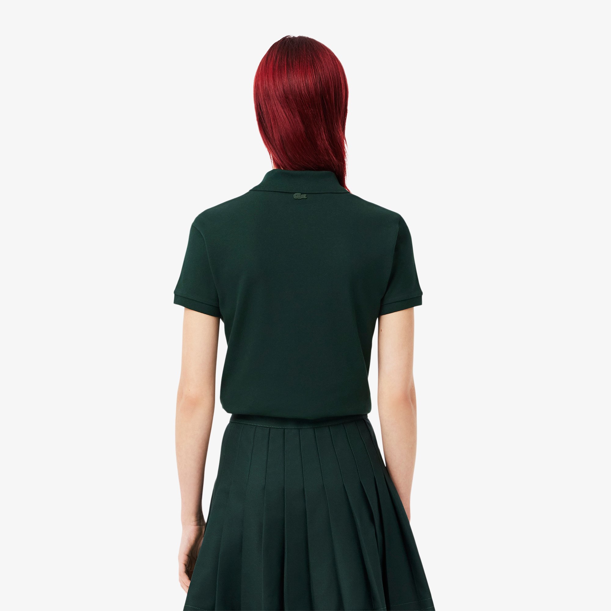 Áo Polo Lacoste Nữ L.12.D Ôm Dáng Chất Liệu Cotton Co Dãn